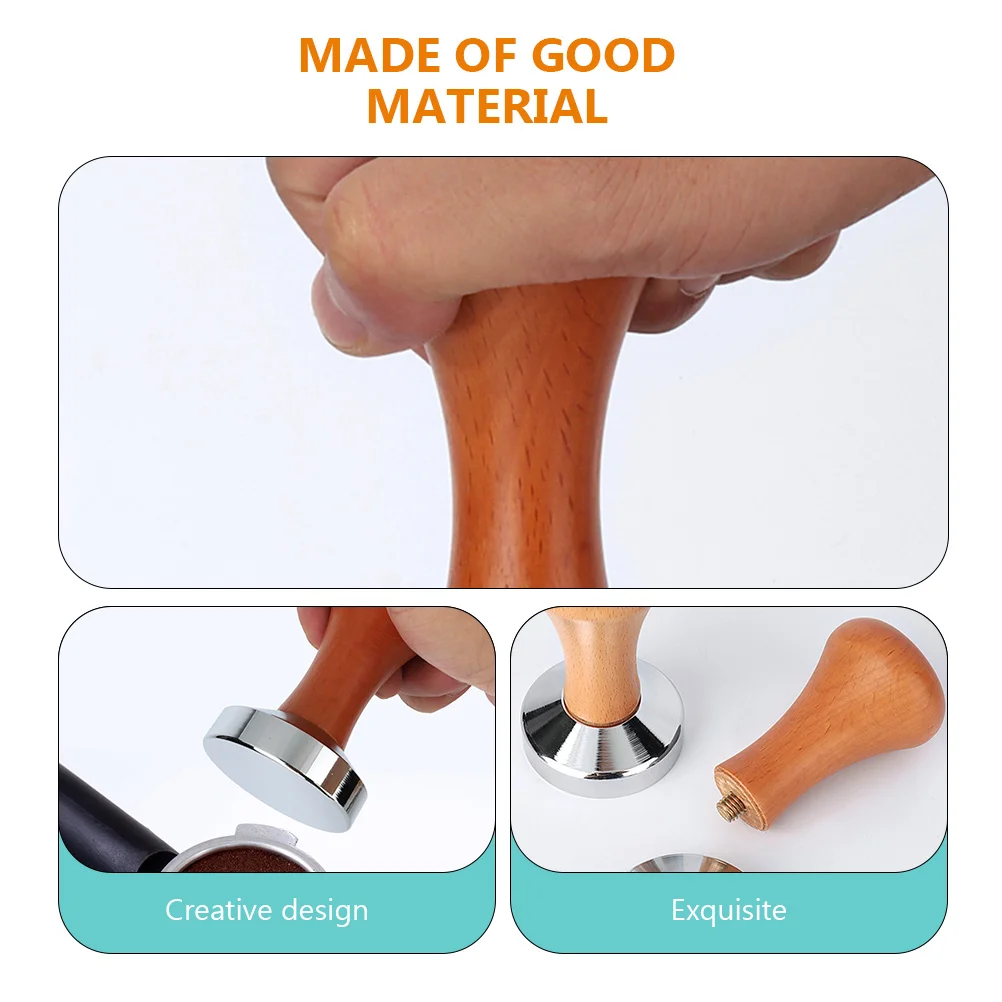 Профессиональный Темпер для кофе инструмент приготовления плоский зерен