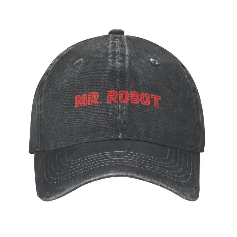

Бейсболка Mr Robot для мужчин и женщин, регулируемая хлопковая кепка для папы, уличная одежда