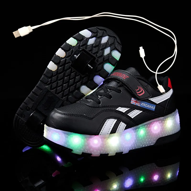 Кроссовки с невидимым переключатсветодиодный и светодиодной подсветкой зарядка