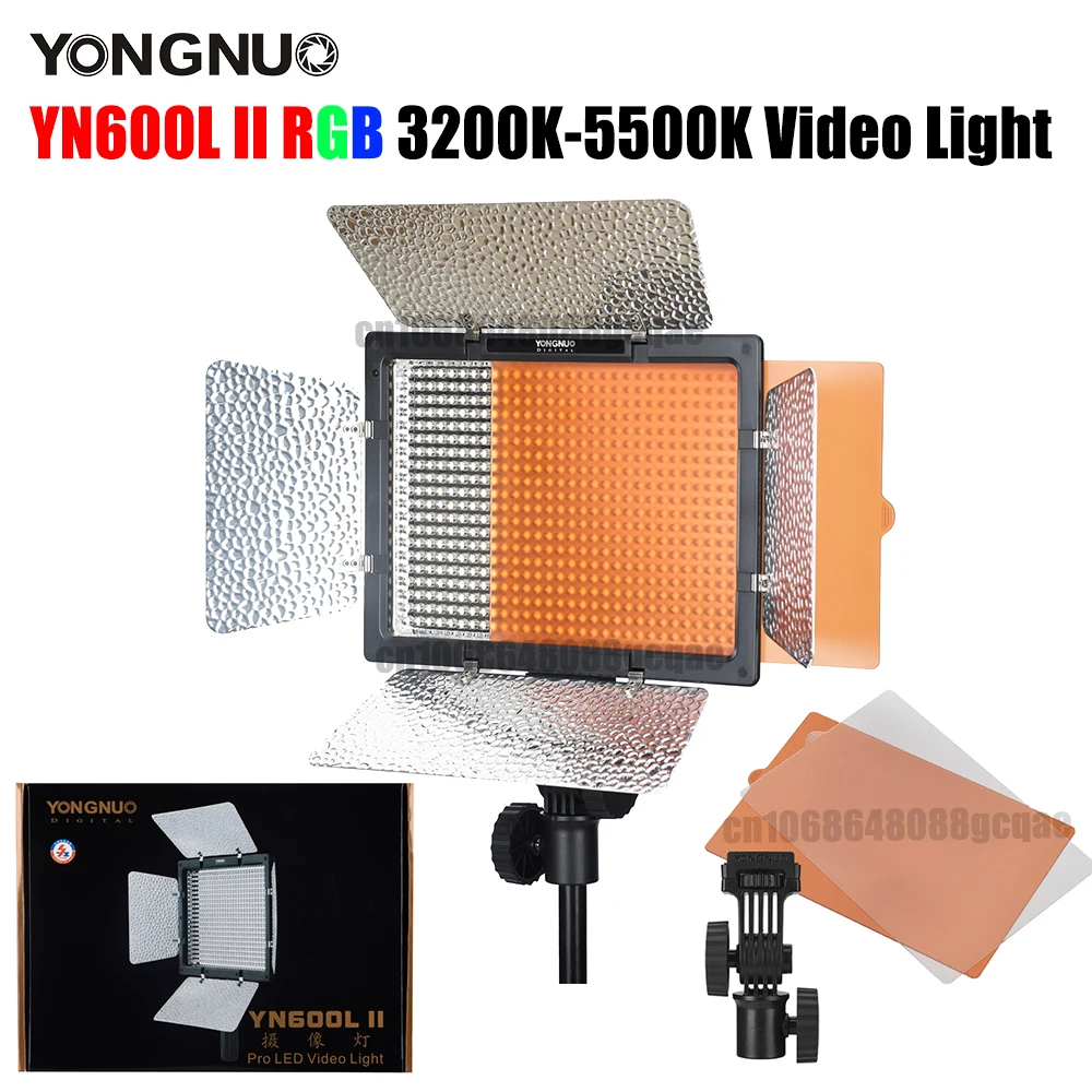 Двухцветный пульт дистанционного управления Yongnuo YN600L II 3200-5500K CRI95 + лм