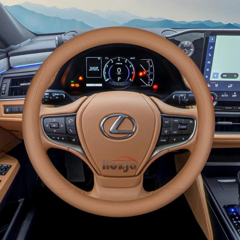 

Кожаный чехол на руль автомобиля для Lexus Is Es Es300h Rx Lbx Es350h Rx350 Rx500h Nx350h Nx450h Lx600 Аксессуары 2025 2026