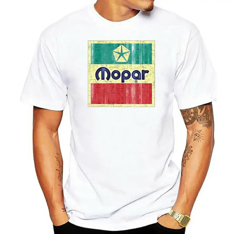 Mopar Viii - Graphic Cotton T Shirt Short & Long Sleeve Style Round Tee Shirt