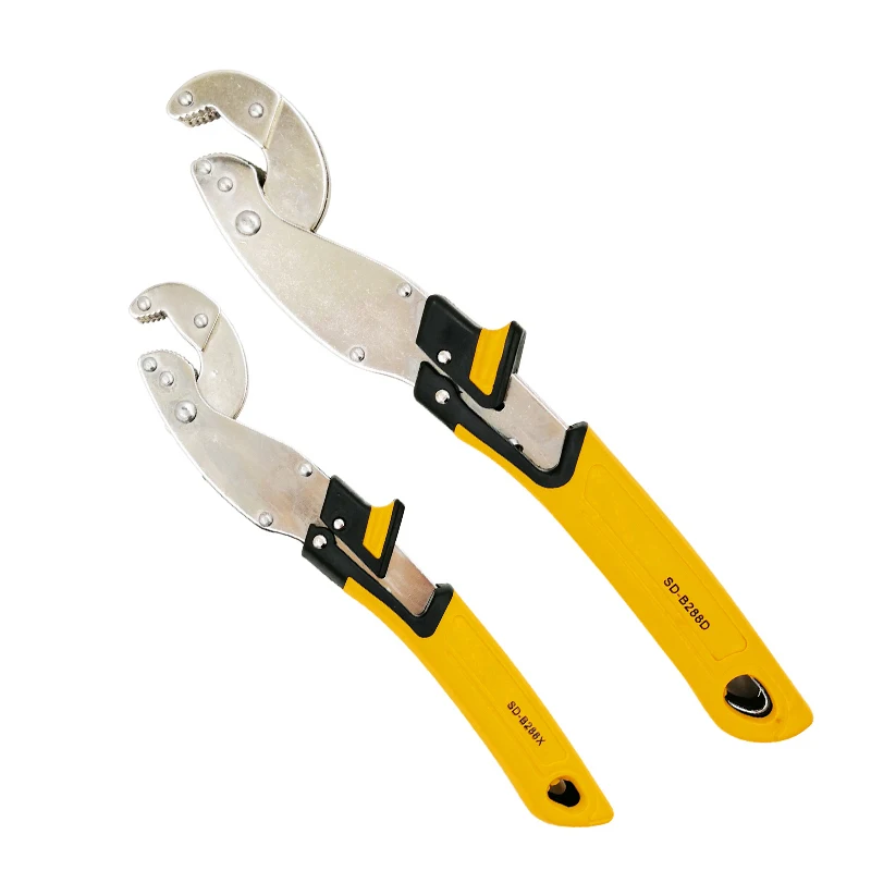 

10-19/13-24 мм Новый Универсальный Ключ трубный ключ с открытым концом Набор гаечных ключей 65 марганцевая сталь хромированная рукоятка слесарны...