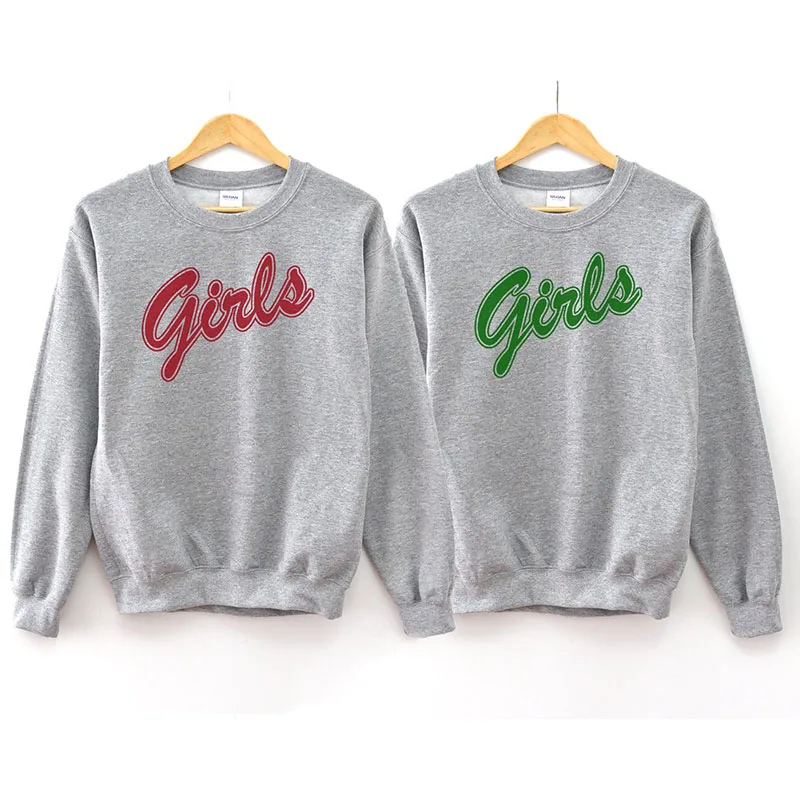 

Girls Letter Print Sweatshirts Best Friends Forever Women Clothing Long Sleeve Casual Party Pullover Ulzzang Outerwear Drop Ship