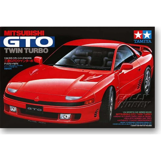 

Tamiya 24108 фотосессия для Mitsubishi GTO Twin Turbo Сборная модель автомобиля, набор игрушек