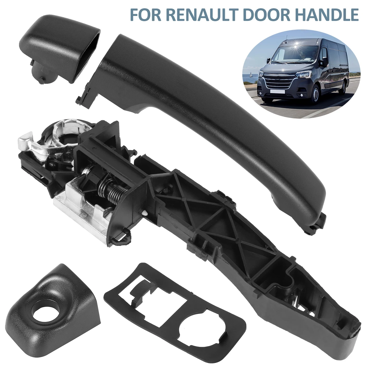 

New Replacement Car Door Handle for 2010-2016 R.Master MK3 Vauxhall/Opel Movano Nissan NV400 Replace 806079208R 806076452R