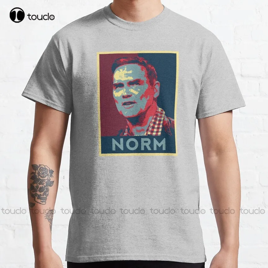 

Классическая футболка Norm Макдональд-Norm (Патриот), футболка на заказ, футболка унисекс с цифровой печатью Aldult для подростков, модная забавная...