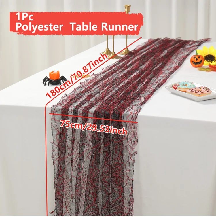 

Хэллоуинская тканая паутина для стола