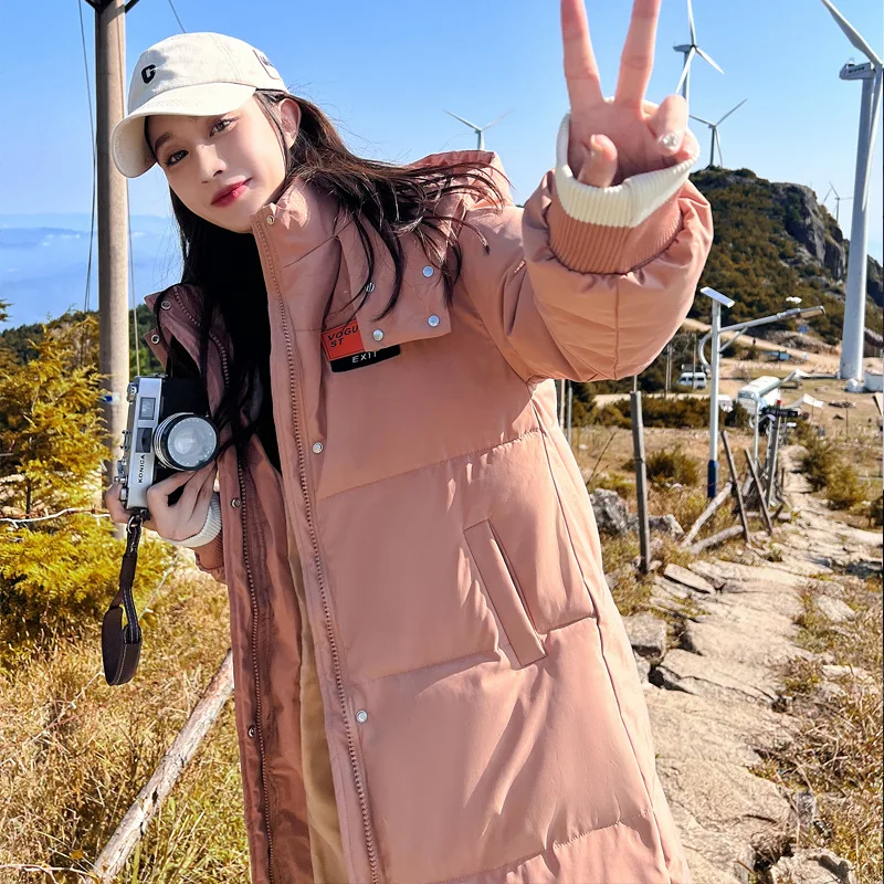 New Winter Coat for Women Coats Parkas Jackets Hooded Cotton Padded Jacket Warm Korean Fashion Women's Winter Jacket 2022