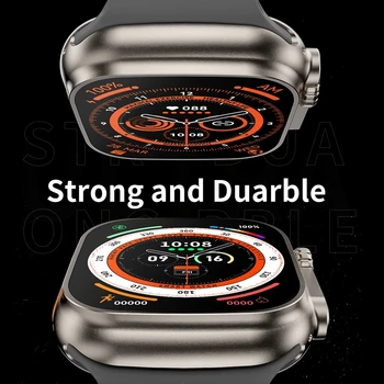 Like Apple watch ultra Series 8 Sports Smartwatch Smart Watch Ultra NFC Bluetooth Call Sports watches Wireless Charging 2