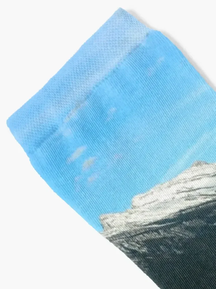 Зимние теплые носки Mt. Rundle in its Glory идея для подарка на День святого Валентина