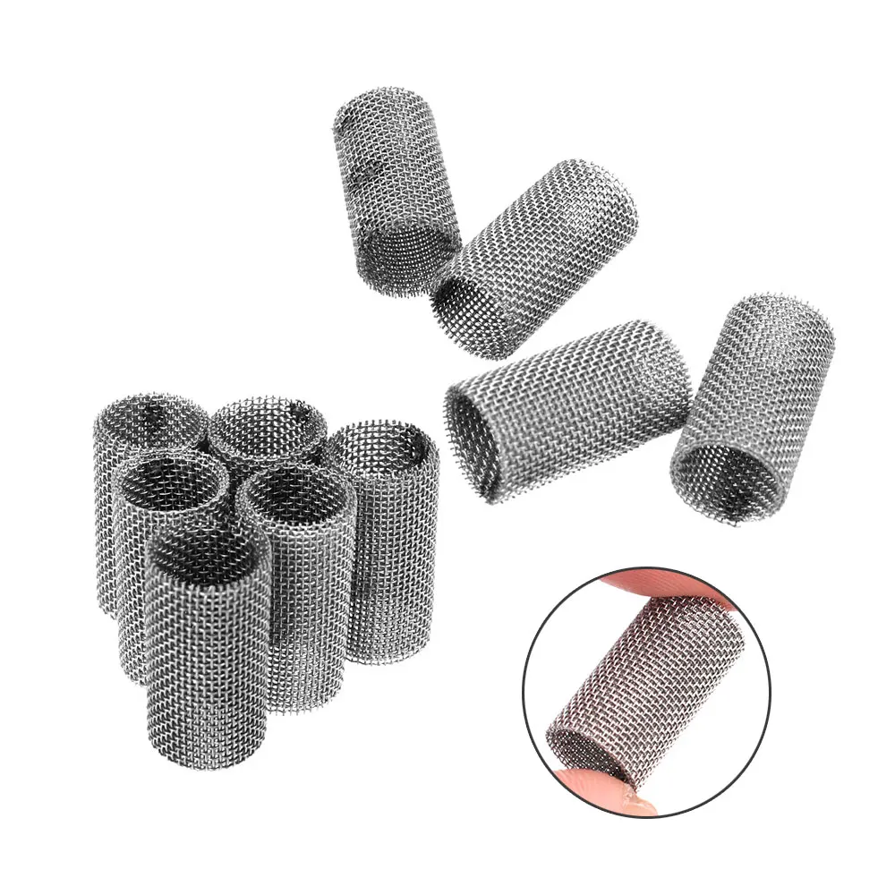 

10Pcs 310s Stainless Steel Strainer Screen For Diesel Air Parking Heater Car Glow Plug Burner 3-Layers Filter Mesh