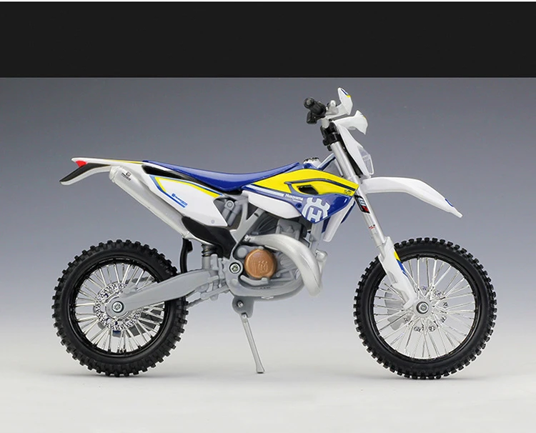 Masito 1:12 2015 KTM Motorcycle HUSABERG FE 501 Motorsports Dirt Bike Motocross Diecast Metal Model Kids Toys images - 6
