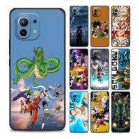 japanese anime dragon ball z guko phone case for xiaomi mi 11i 11 11x 11t poco x3 pro nfc m3 pro f3 gt m4 soft silicone cases