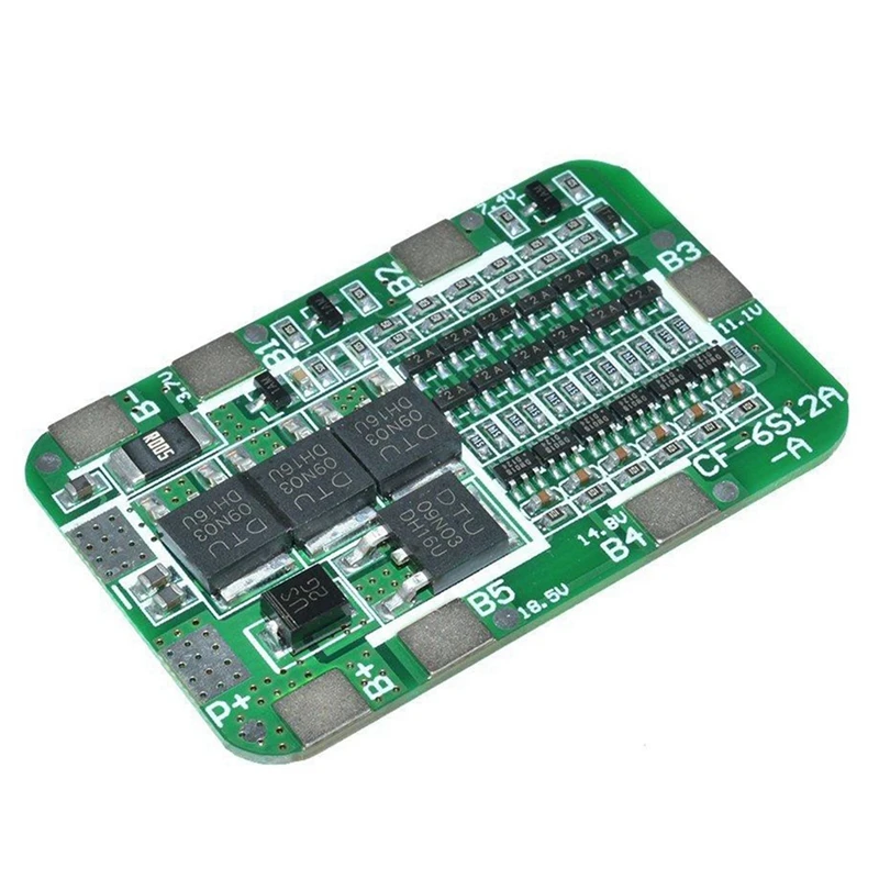 

6 шт. 6S 15A 24 в PCB BMS Защитная плата зарядного устройства для 6 18650 литий-ионного литиевого аккумулятора модуля DIY Kit