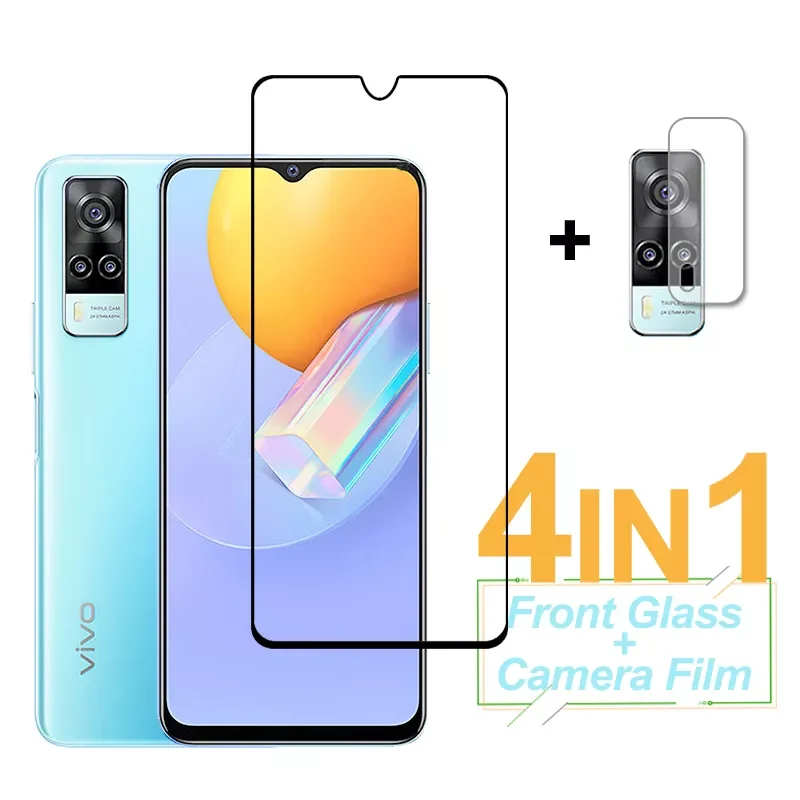 

Закаленное стекло для ViVo Y52 Y75 Y72t Y31 Y21 Y21S Y33S Y55S Y54S Y33e Y76 Y74S Y76S Y15S, защитная пленка для экрана камеры ViVo Y52
