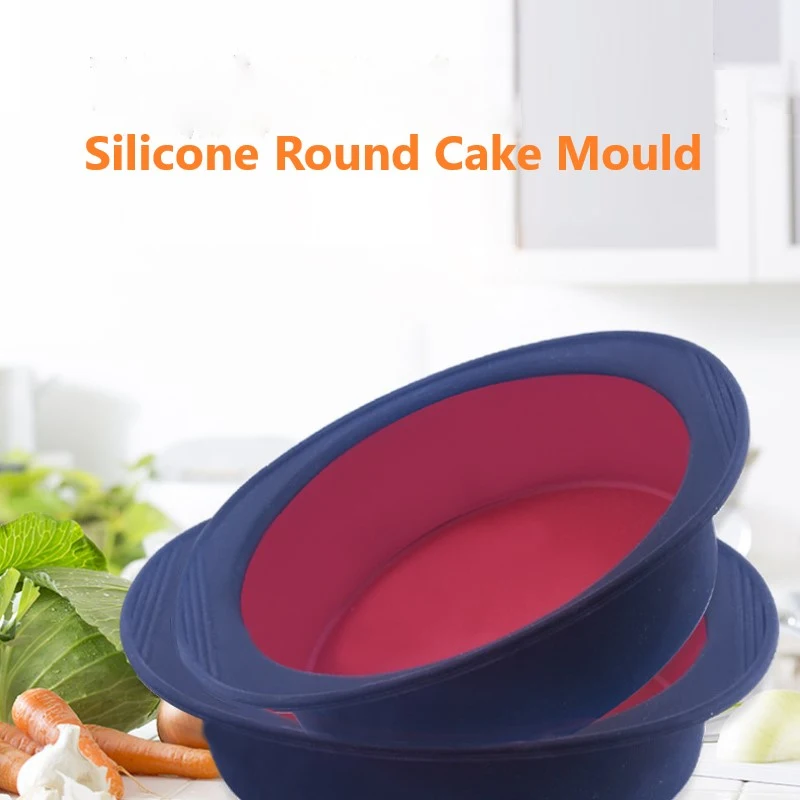 

Round Shape Silicone Cake Mold Kitchen Bakeware DIY Desserts Baking Mold Mousse Cake Moulds Baking Pan Tools Cocina