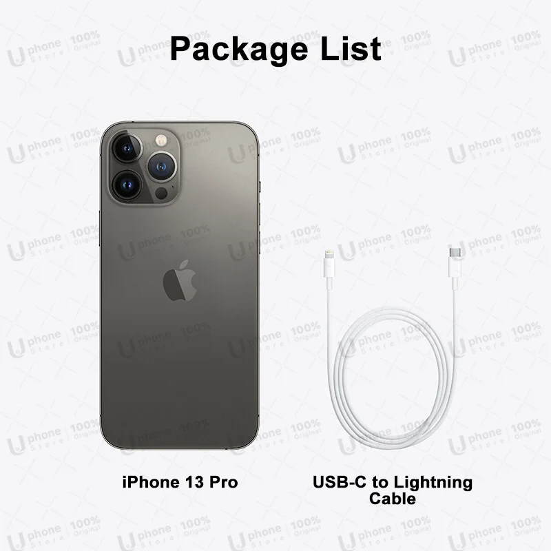 НОВЫЙ Apple iPhone 13 Pro 128ГБ / 256ГБ 512ГБ 5G смартфон A15 6 1 дюймов OLED дисплей iOS мобильный