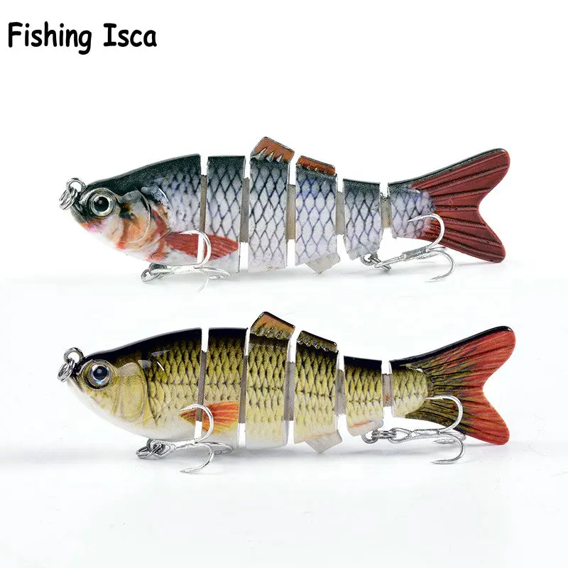 

Sinking Wobblers Fishing Lures 10cm 17.5g 6 Multi Jointed Swimbait Hard Artificial Bait Pike/Bass Fishing Lure Crankbait