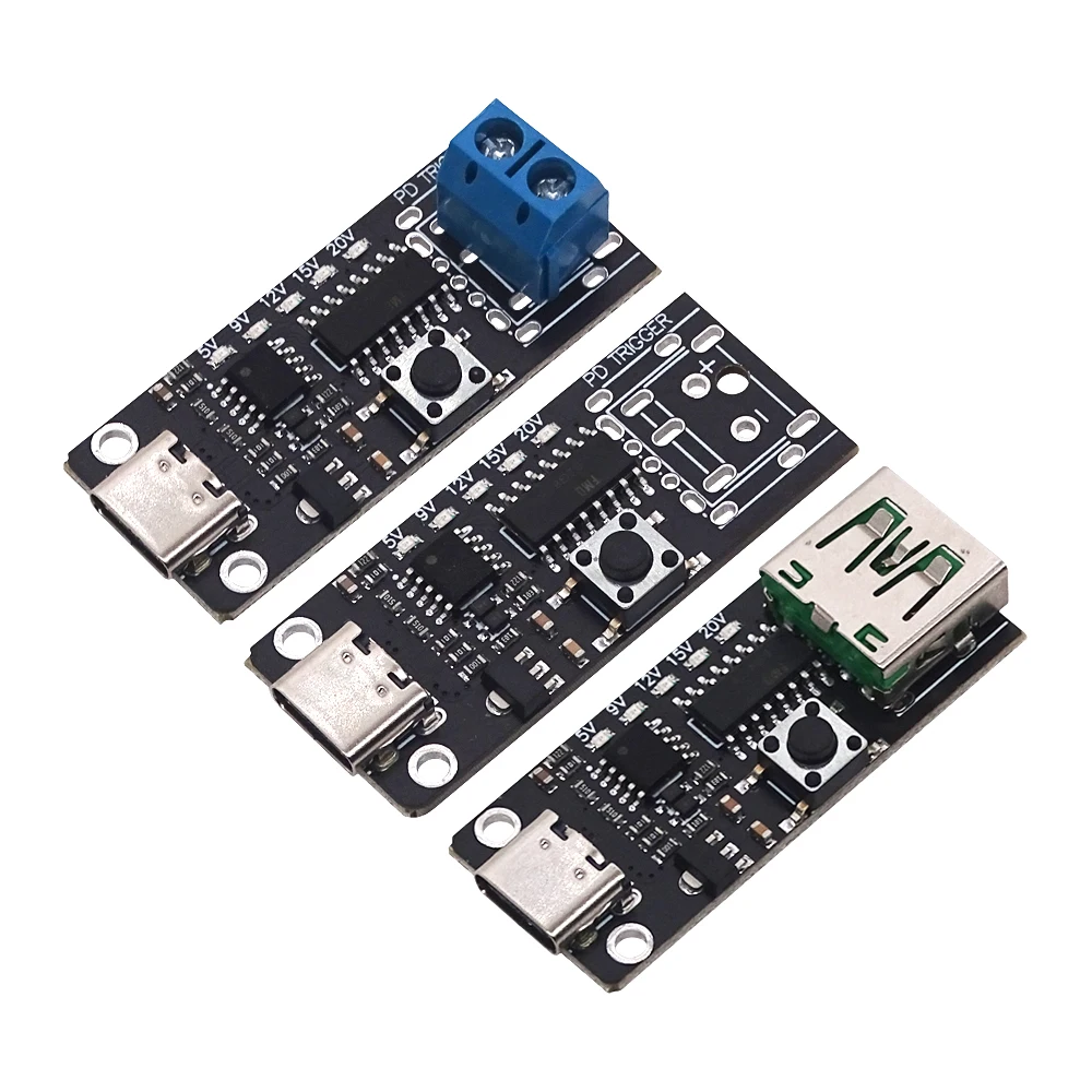 

PD приманка Тип cQC Быстрая зарядка автоматическое обнаружение старение 9 в 12 В 15 в 20 в Регулируемый