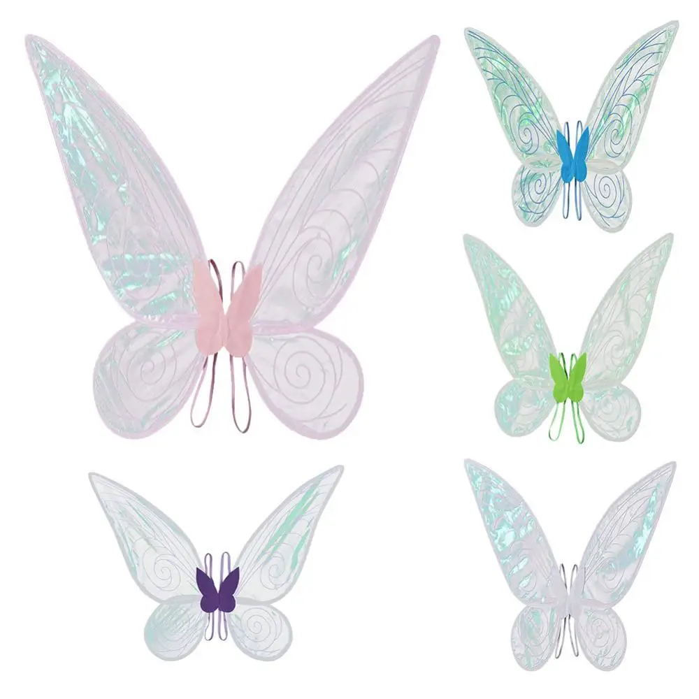 

Butterfly Fairy Costume Girls Sparkle Princess Angel Wing for Halloween Party Favor Women Cosplay Costume Props Gift