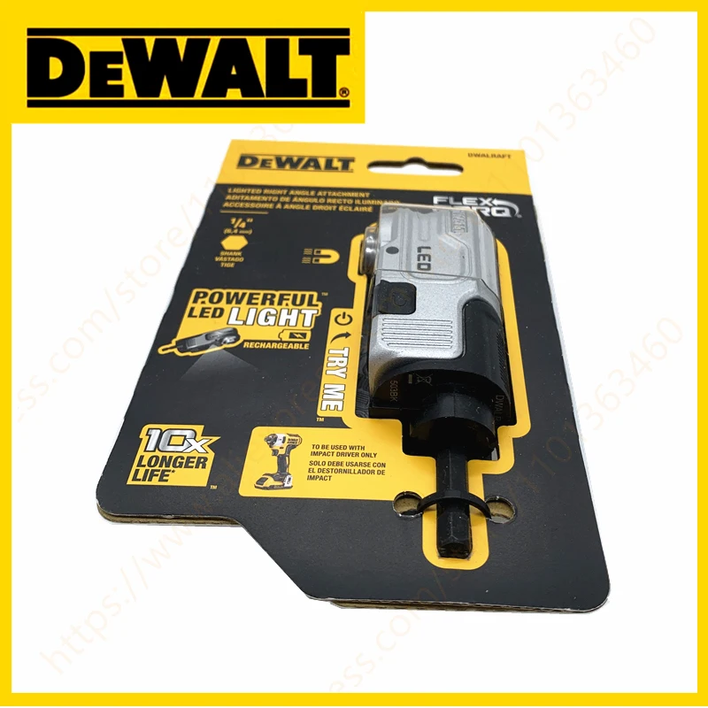 Фото DEWALT DWALRAFT FLEXTORQ ®   Светящиеся модульные угловые насадки для инструментов №3