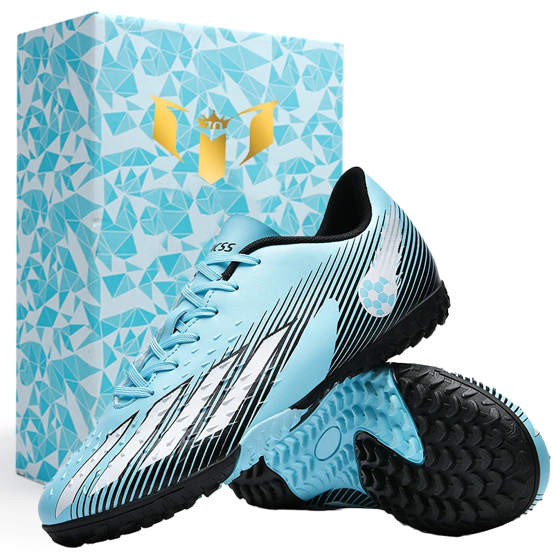 Мужские профессиональные оригинальные футбольные бутсы искусственная трава