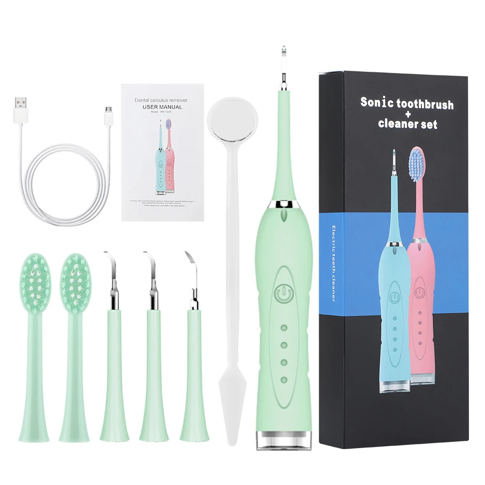 

Electric Dental Cleaner Dental Calculus Scaler Electric Sonic Oral Teeth Tartar Remover Plaque Stains Cleaner Teeth Whitening