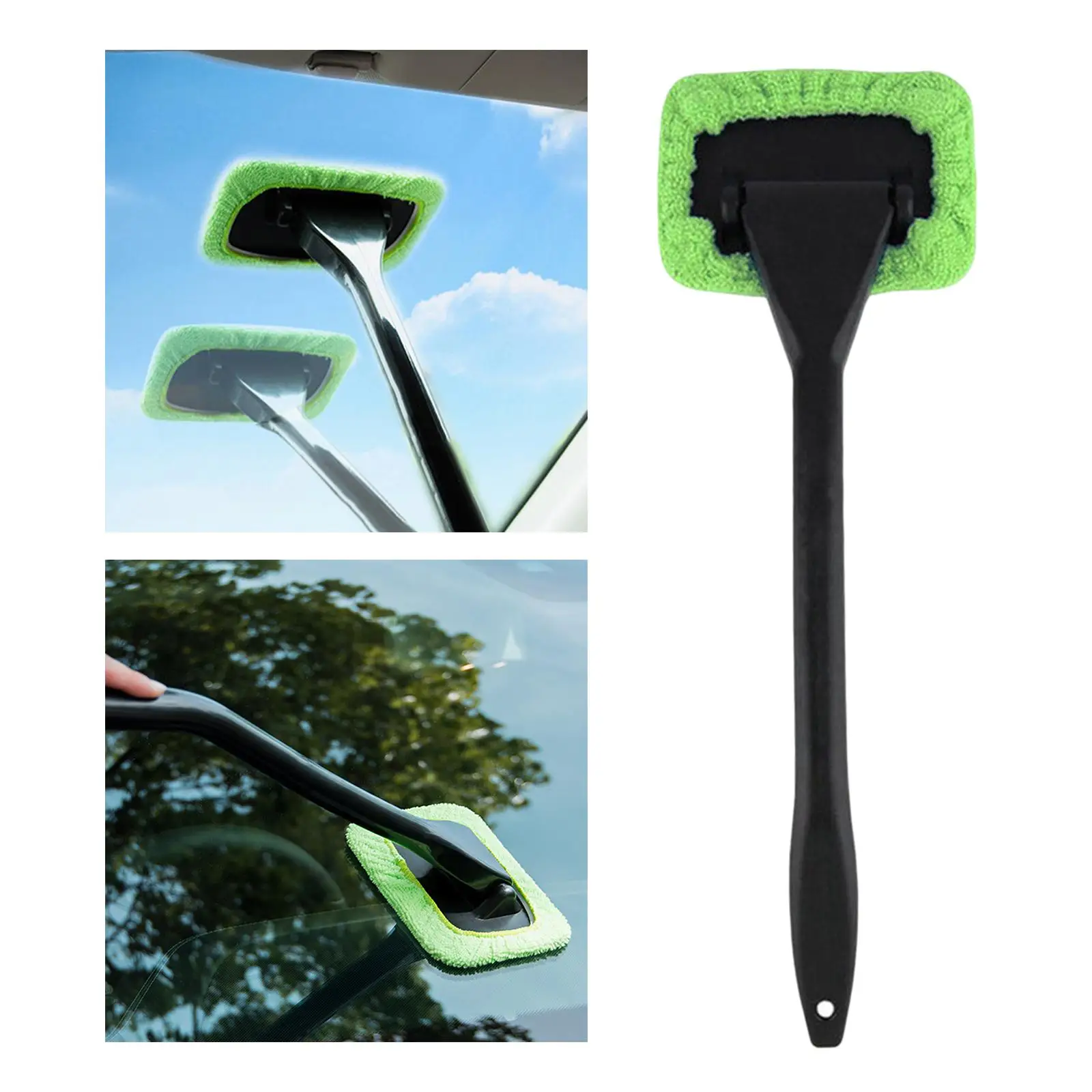 

Car Wash Brush Long Handle Detailing Internal Car Vent Soft Towel Washing