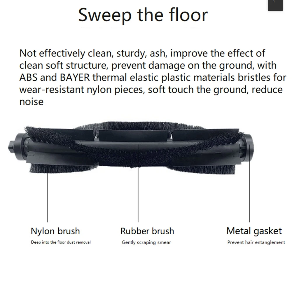 Замена для робота-пылесоса 360 S5/S7/S7 Pro запасные части основная щетка боковая