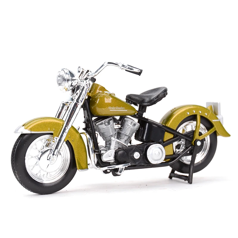 Коллекционные аксессуары Maisto 1:18 Harley Davidson 1953 74FL HYDRA Glide Blue Die Cast