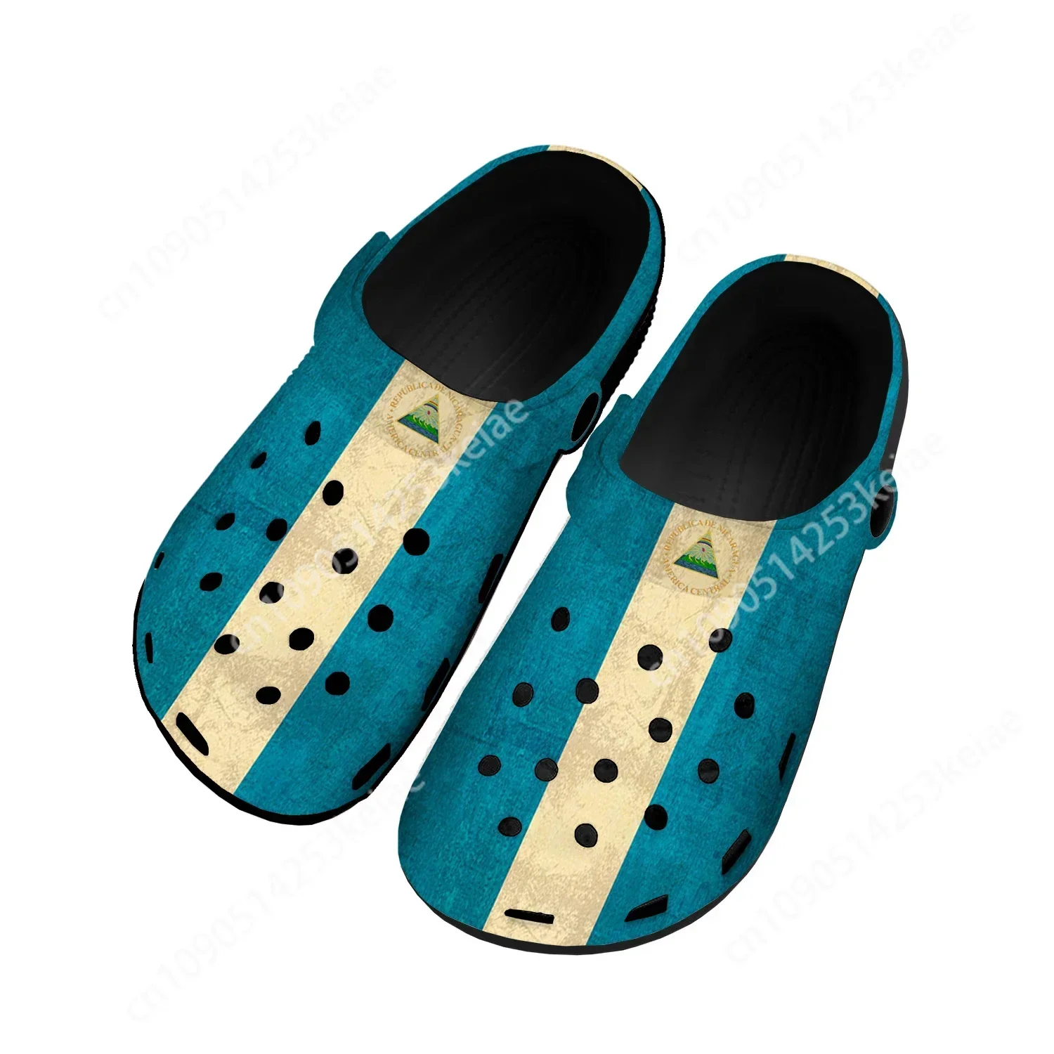 Домашние сабо с флагом Никарагуа обувь для воды на заказ мужская и женская
