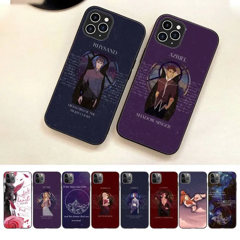 

A Court Of Mist And Fury Sarah J Maas Phone Case For Iphone 7 8 Plus X Xr Xs 11 12 13 14 Se2020 Mini Pro Max Case
