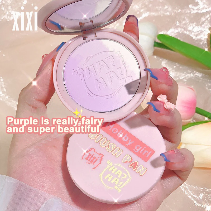 

Peach Blush Powder Matte Pink Cream Cheek Tint Rouge Lasting Natural Cute Gradient Cheeks Blue Makeup Palette Korean Cosmetics