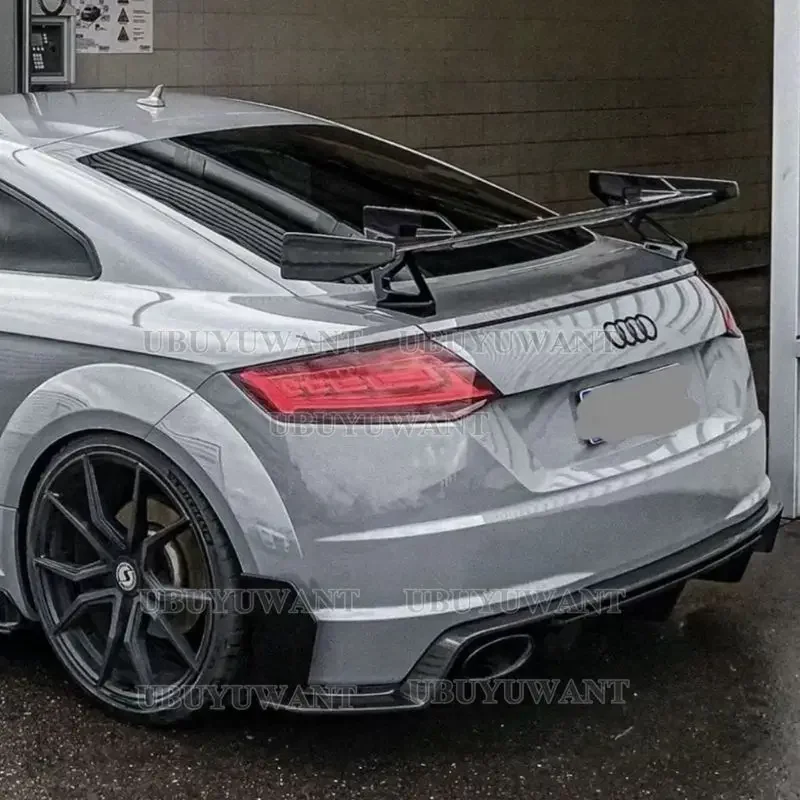 Спойлер для Audi Tt Tts Ttrs R8 MK3 Mk2 кованый задний багажник из настоящего углеродного