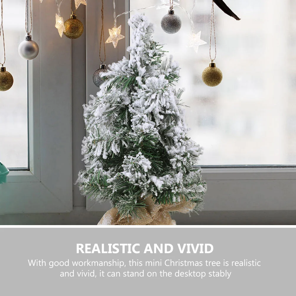 Рождественская елка из сизаля мини-настольный рождественский реквизит статуя