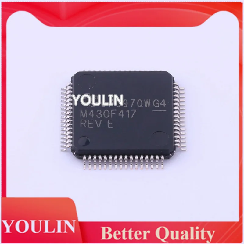

5 шт., новинка, подлинный микроконтроллер MSP430F417IPMR посылка 16 bit MCU