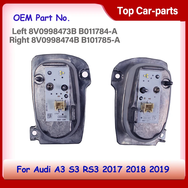 Аксессуары для фар, балласт DRL 8V0998473B светодиодный 8V0998474B B011785-модуль управления дневными ходовыми огнями для Audi A3 S3 RS3