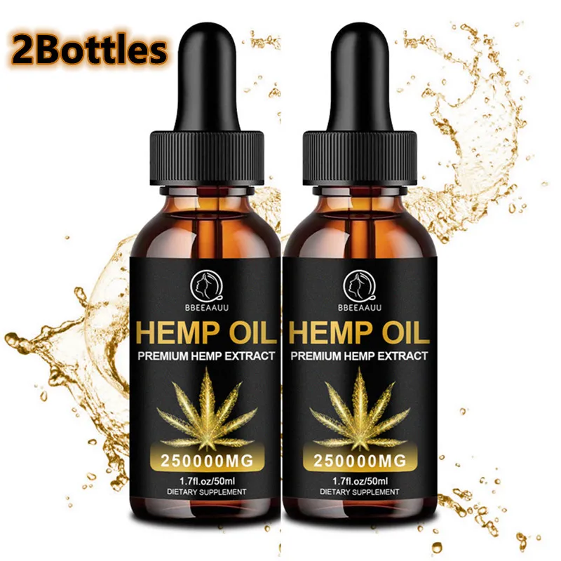 

BEAU 2Bottles 250000Mg Organic Skin Care Essential Oil Anti-Aging Moisturize Skin Natural Omega 3 6 9 Support Joint&Bone Health
