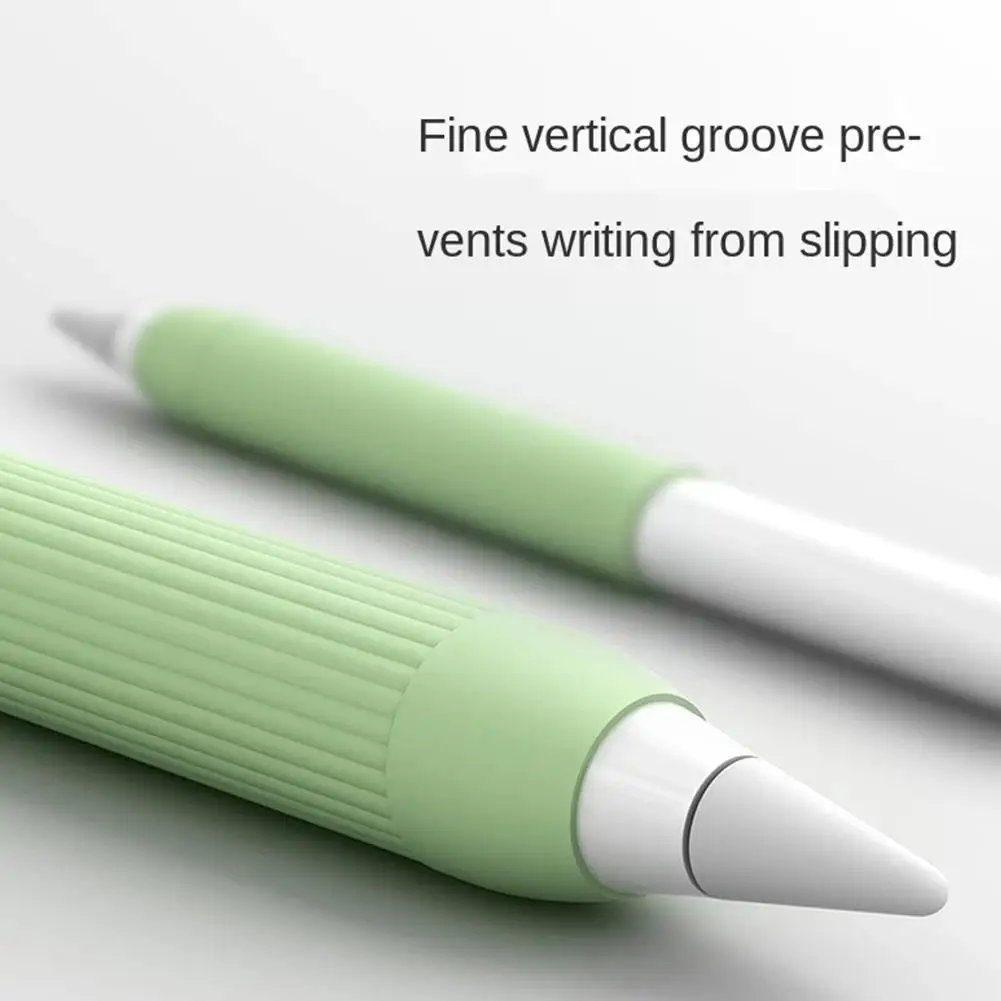 

Держатель для стилуса для карандаша 1 2 силиконовая Нескользящая ультратонкая ручка для письма универсальная для планшета Ios Android Stylu F7l7