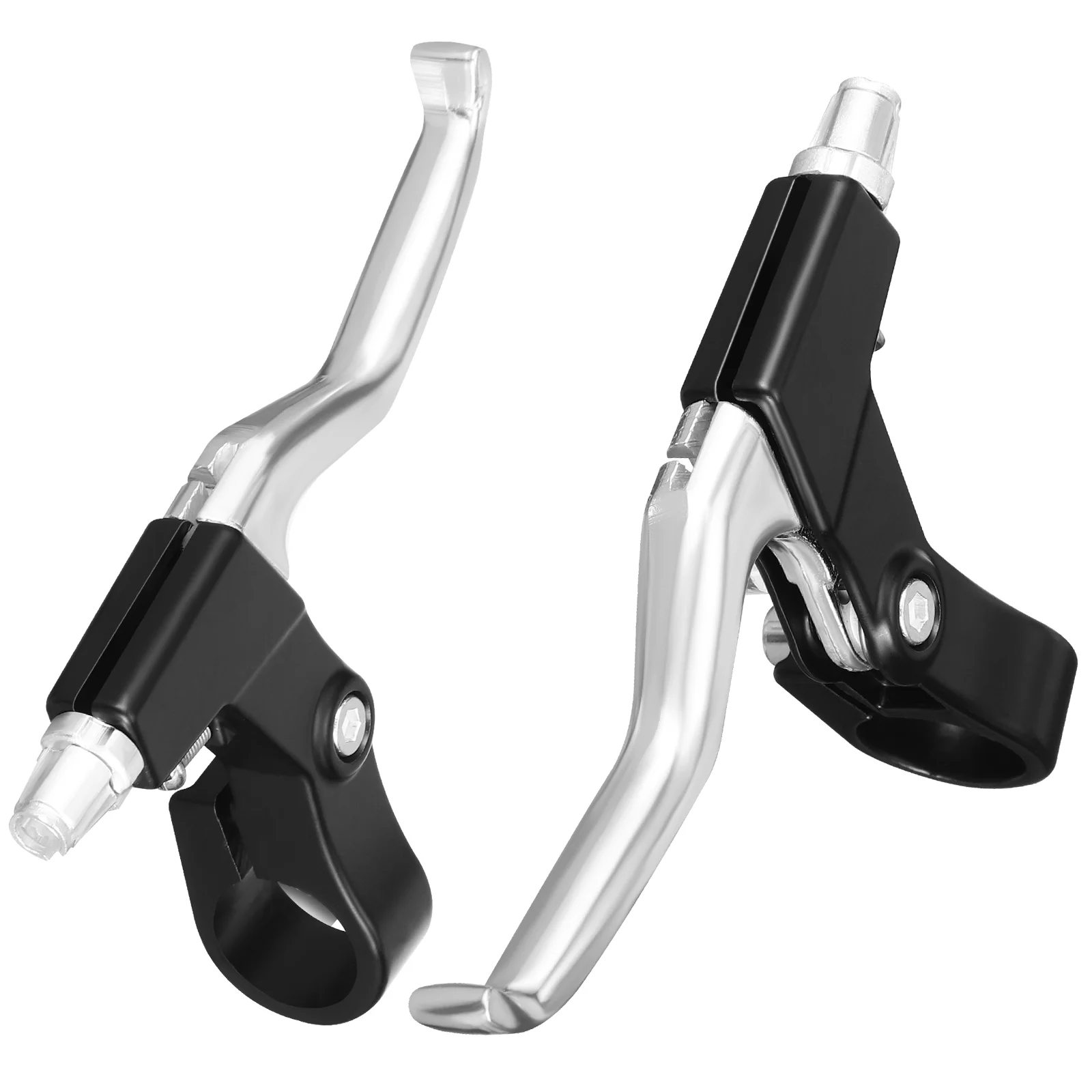 

2 Pcs Bicycle Replacement Bike Brake Accessory Lever Mountain Metal Levers Brakes Handlebar Braking Part