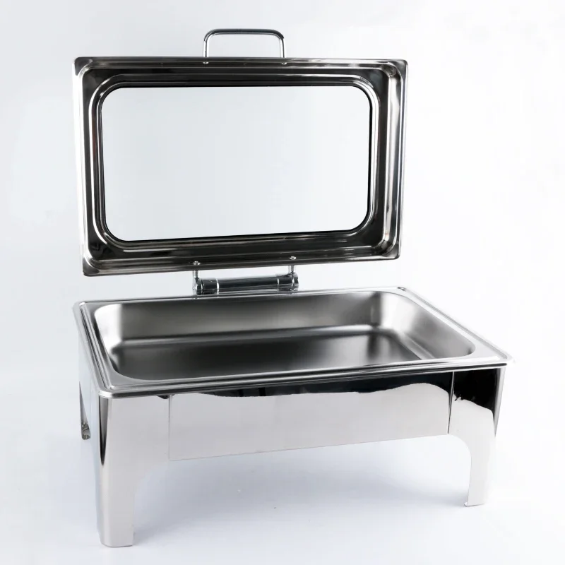 Прямоугольный набор-буфет с горячим горшком 9 0 литра набором подогрева еды на