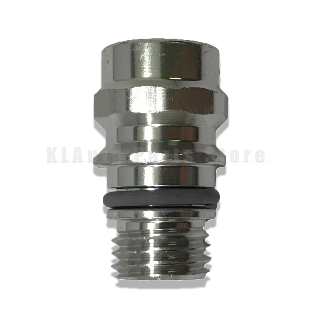 Алюминиевый Основной A/C обратный клапан высокобоковой переходник порта R134a