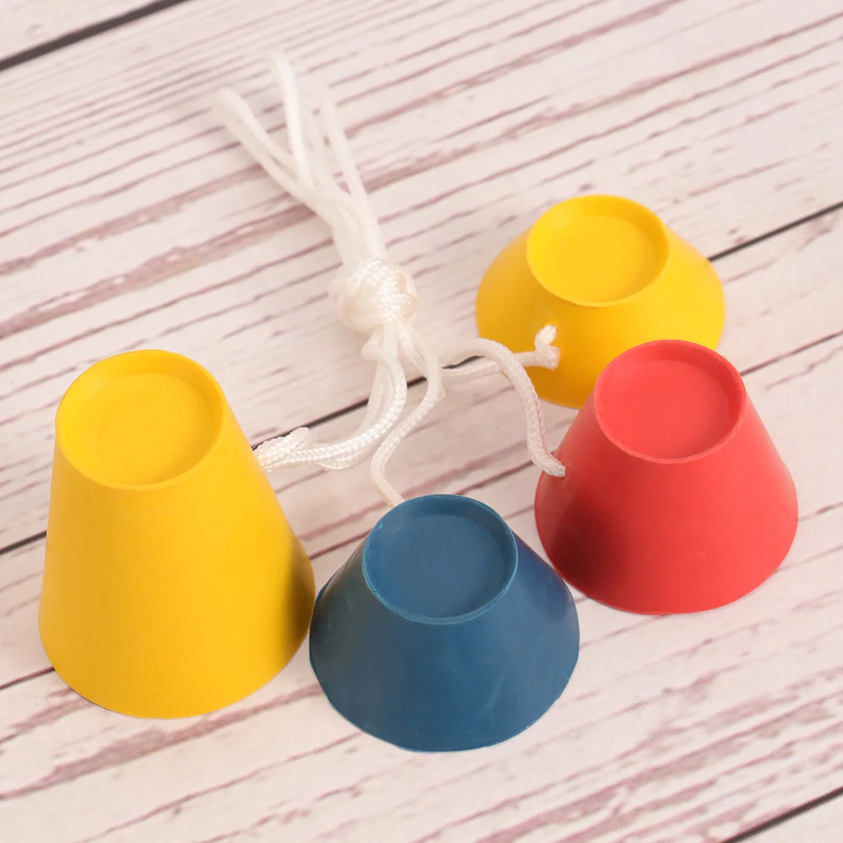

4pcs Jumbo Rubber Winter Tees with Different Heights for Frosty Days