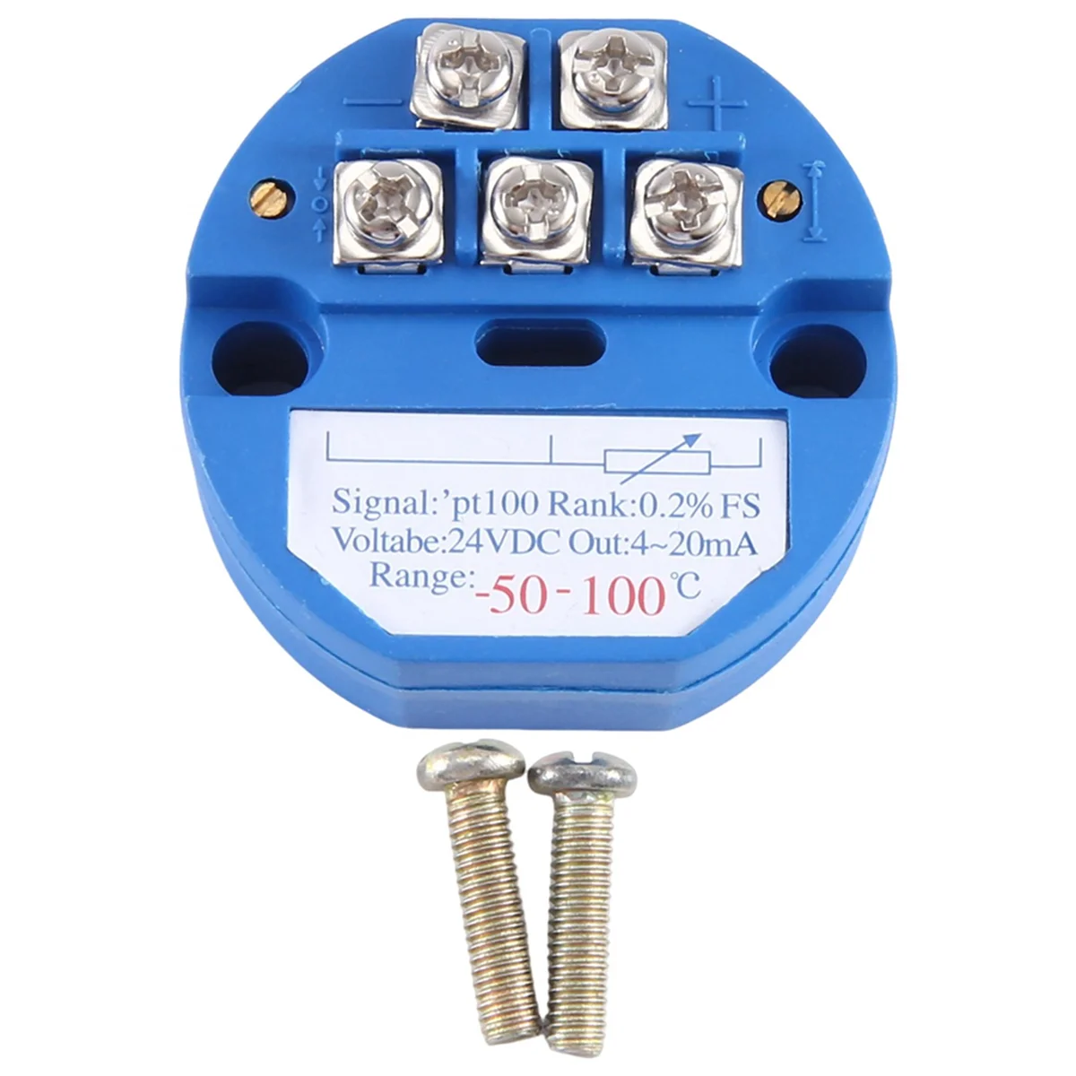 RTD PT100 модуль температурного датчика теплостойкость-50-100 °C DC24V выход 4-20 мА