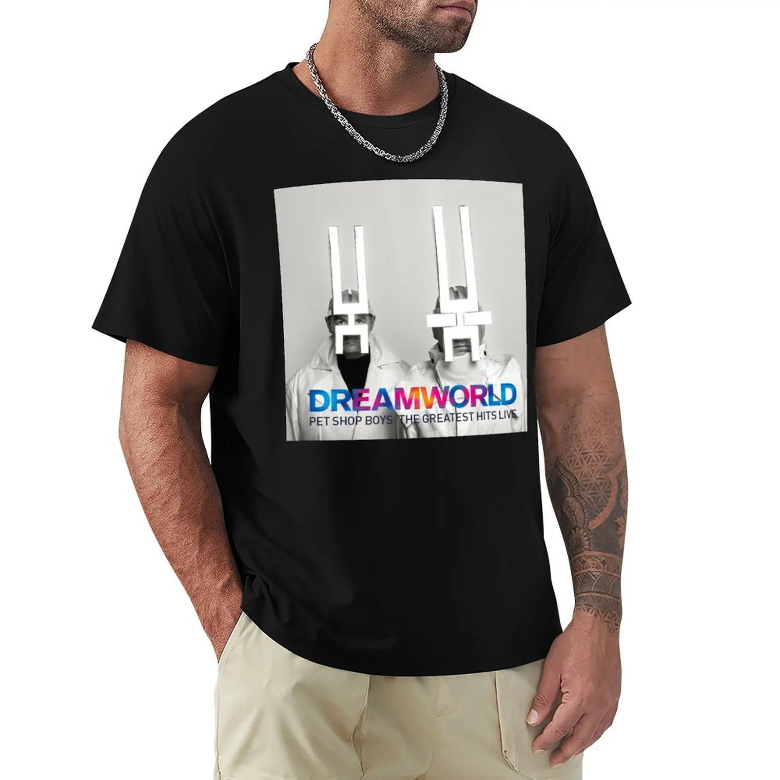 Фото Футболка Pet Dreamworld Hits Tour 2022 с модным принтом №1