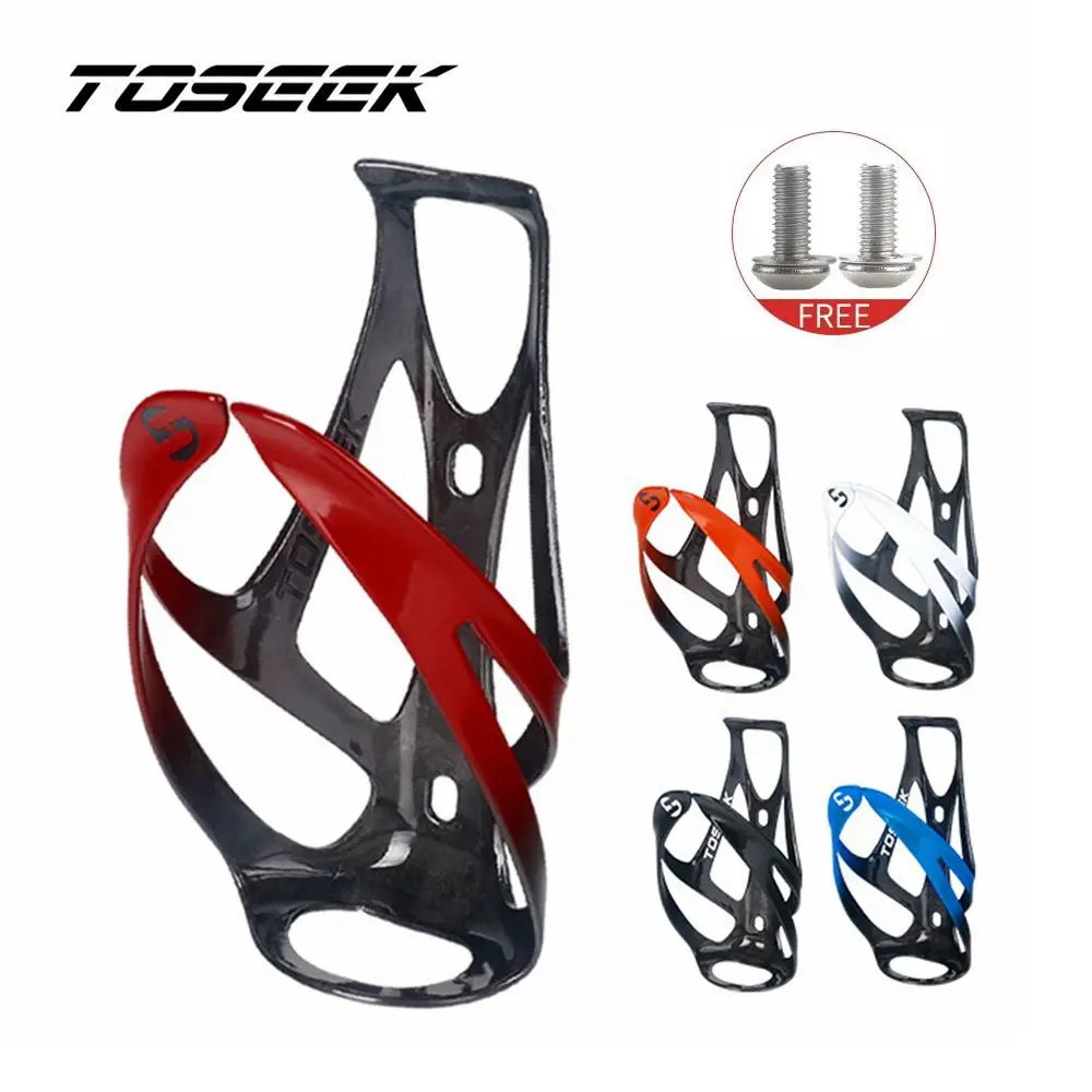 

TOSEEK Bicycle Bottle Cage Universal Road Mountain Bike Water Cup Holder Outdoor Riding Equipment Bicycle Bottle Holder