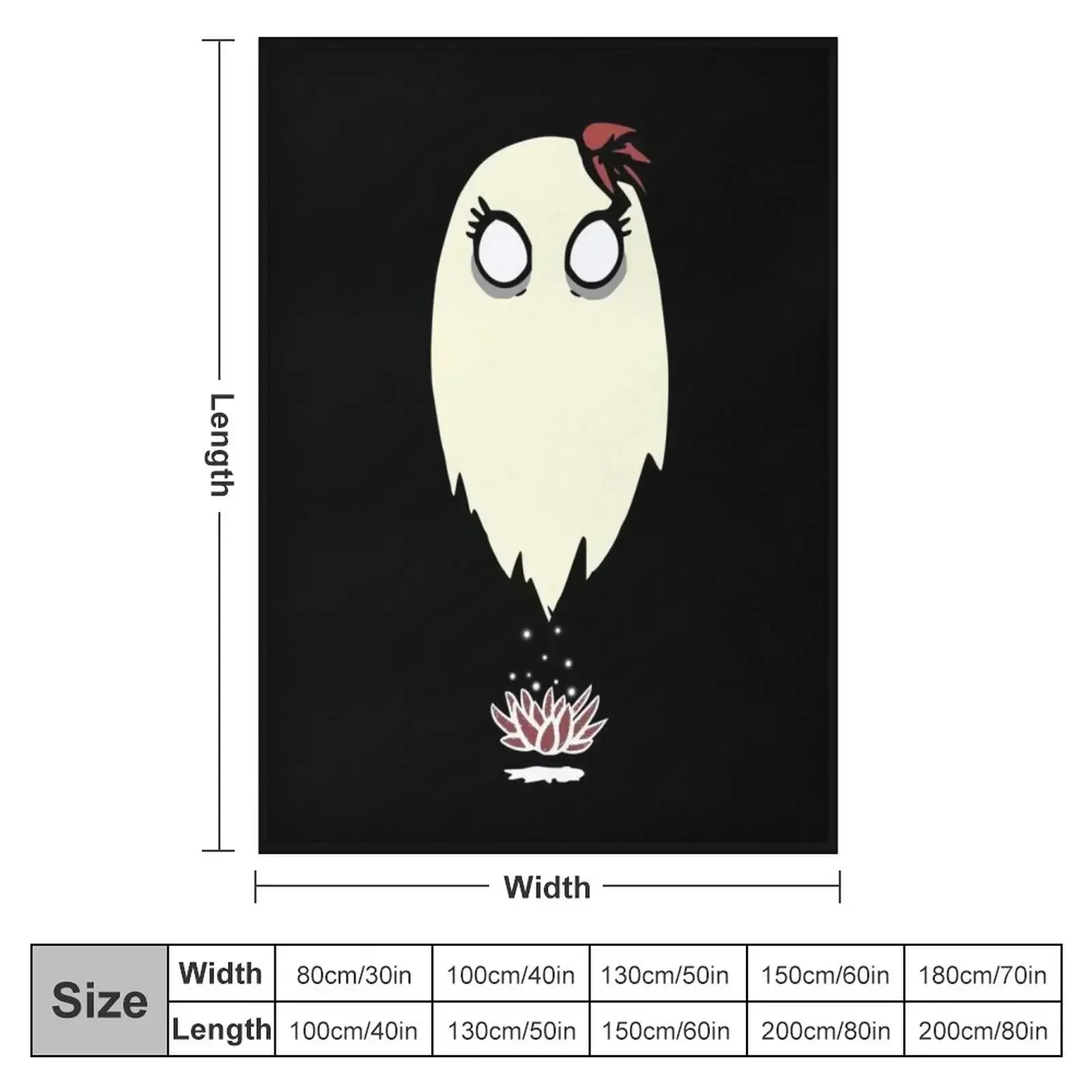 Абгийл в черном цвете рождественское украшение одеяла