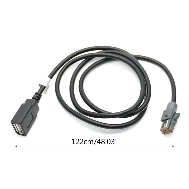 Автомобильный кабель AUX адаптер для передачи данных провод RD43 RD45 RD9 CD4 207 307 308 408 508