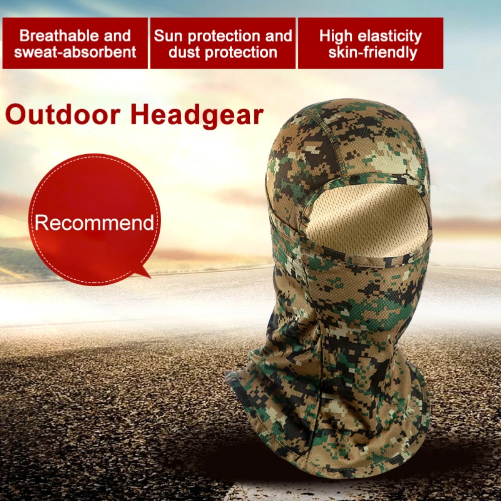 Тактическая Балаклава платок маска наружная защита для велосипеда езды на